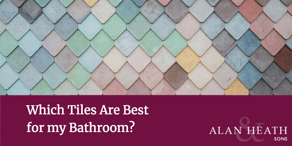 Which Tiles Are Best for my Bathroom? Choosing tiles for your bathroom can be almost an afterthought. The suite generally gets the main focus and certainly the layout with a larger renovation with big change. But the tiles will usually take up more eye space that the rest of your bathroom and they’re what create the perfect (or not so perfect) backdrop for your new bathroom. It’s worth spending time matching/complementing your tiles to your suite and your bathroom and work out the perfect layout for your tiles, to get the most from your new project. Textured tiles Textured tiles can look great and will give a wow factor to your new bathroom. Be careful where you use them though as a small bathroom can struggle to fully show off the busy design and can often make it feel smaller when you add them into the design. In this instance you may prefer a shiny smooth tile with a subtle pattern effect. Working on a larger bathroom? No problem. A larger bathroom will cope and the texture and design will give a very striking and pleasing result. Simple tiles Smaller bathrooms actually work better with a plain and simple design. It might be tempting to go a little wild to make more of your small room but the laws of design aren’t with you on that one. Go for a light colour, and avoid busy patterns as this will give a spacious feel rather than an enclosed one. Colours Coloured tiles are a great idea when it suits your house and taste. Obviously if you’re not having a white suite (which will pair with most colours) you should aim to match the colour. Again, a larger bathroom can cope with strong and bold designs so you can be really creative with your large bathroom, and more conservative with your small one. Large tiles Small bathrooms actually benefit from bigger tiles. It’s all down to the grout lines and the noise that they create to your design. Smaller tiles mean more grout lines and more lines means a busier wall that ruins your ambiance. A large bathroom will hide the extra lines and you can even make a feature of the grout colours too. These days you can get grout in almost any colour so consider whether you want to match, complement, or contrast with your tile. Did you know you can also get glitter grout, glow in the dark, or metal inlays? Big and bold tiles Larger bathrooms can cope with big and bold design and as before you probably won’t get away with those crazy colours in a small bathroom. In a large bathroom though you can go big and bold and really make a statement with all that space you have to play with. How many tiles will I need? You’ll need to measure the area that’s going to be tiled and calculate the area in square metres which is the length x height of your wall or length x width of your floor. With larger tiles you should measure the wall both vertically and horizontally and then divide by the size of the tile to save on a high wastage of tiles. You will still need to add extra tiles for wastage or the odd breakages though. Don’t worry if there’s too much maths involved – we can help you out. We do this every day! Tiles need to suit you AND your bathroom The tiles you choose need to be right. With the common trend of tiling pretty much all of your walls, tiles are as important as the paint your choose in your other rooms. Match the room size, the mood, the suite and obviously match your style and preferences too. Making the best of the light, size and use is of course at the top of our list. Need help? Pop into our Coventry showroom and we’ll lend you a hand.